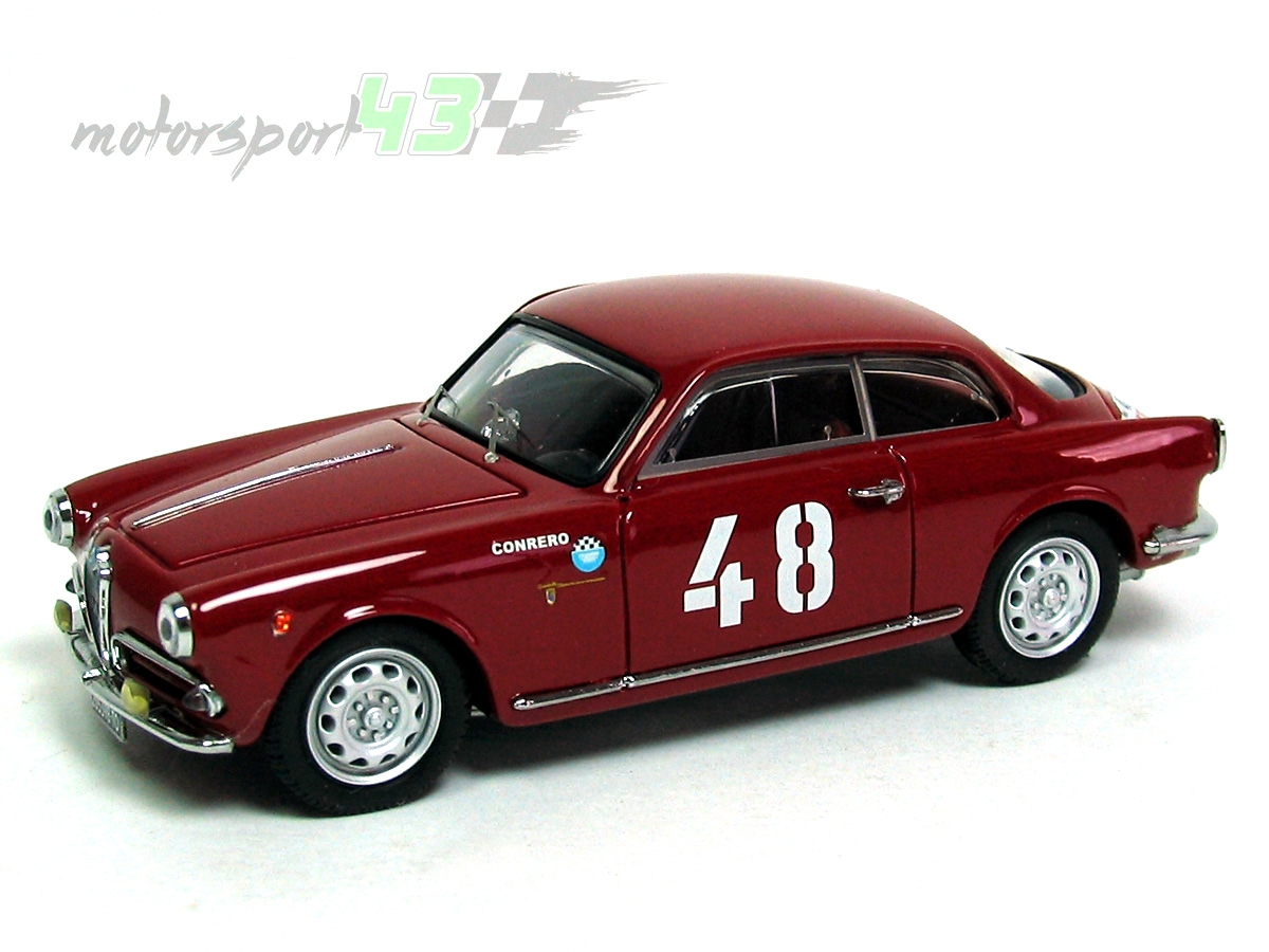 Alfa Romeo Giulietta Sprint Veloce Rally Sestriere 1958 #48