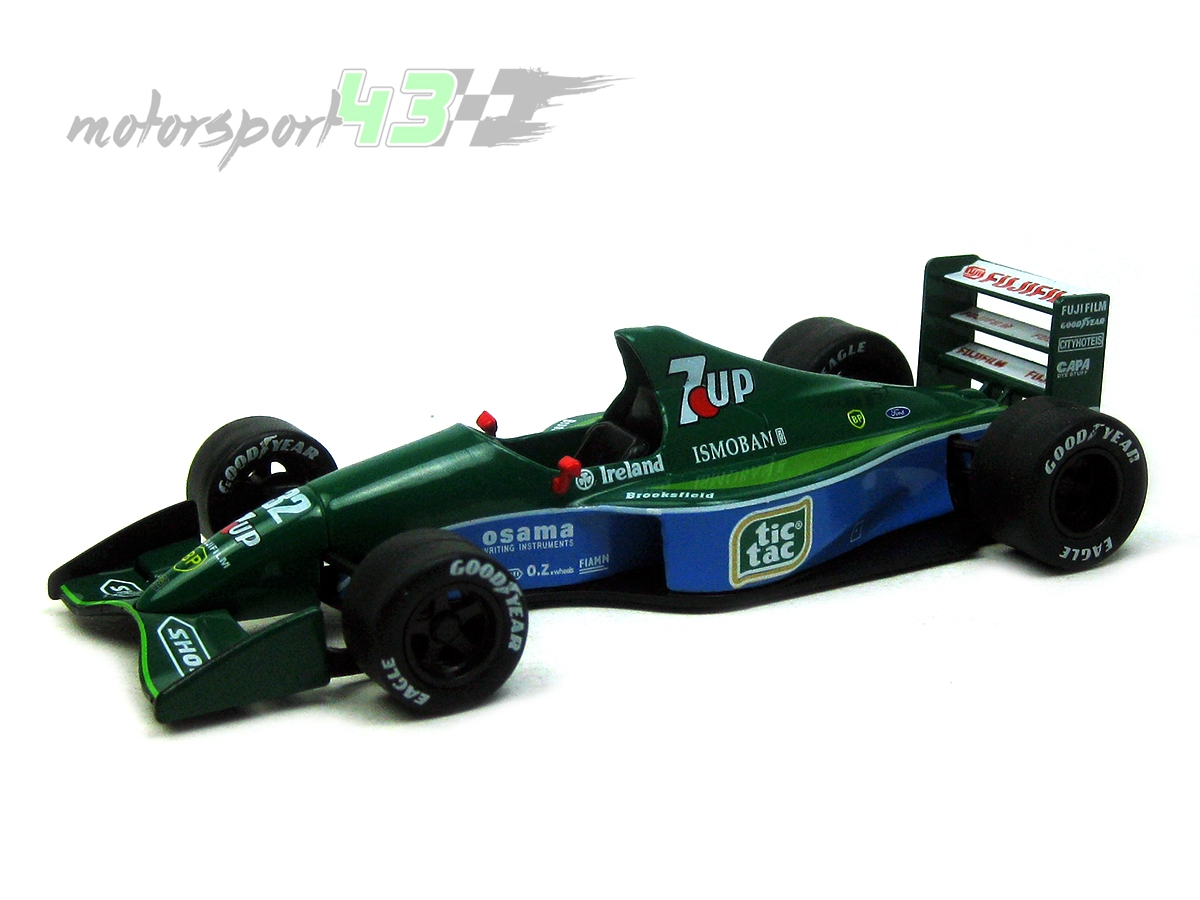Jordan Ford J191 G.P. Belgica F1 1991 #32 M. Schumacher