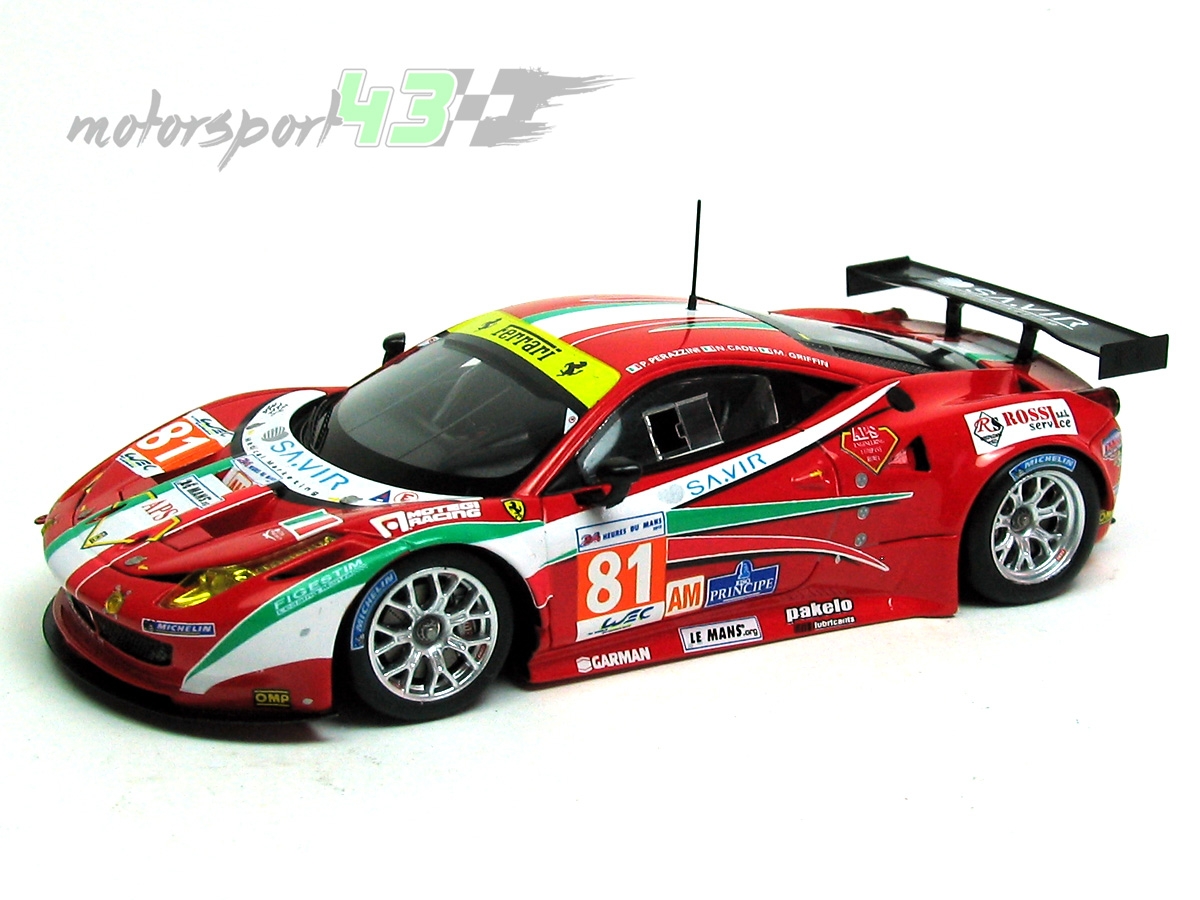 Ferrari 458 GT2 24h. Le Mans 2012 #81
