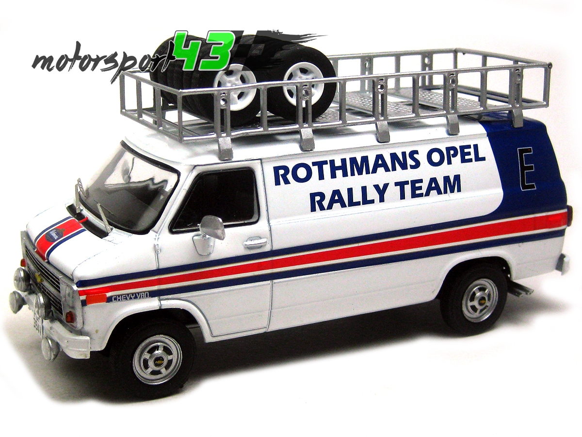 Chevrolet G series Rothmans Opel Rally Team 1983