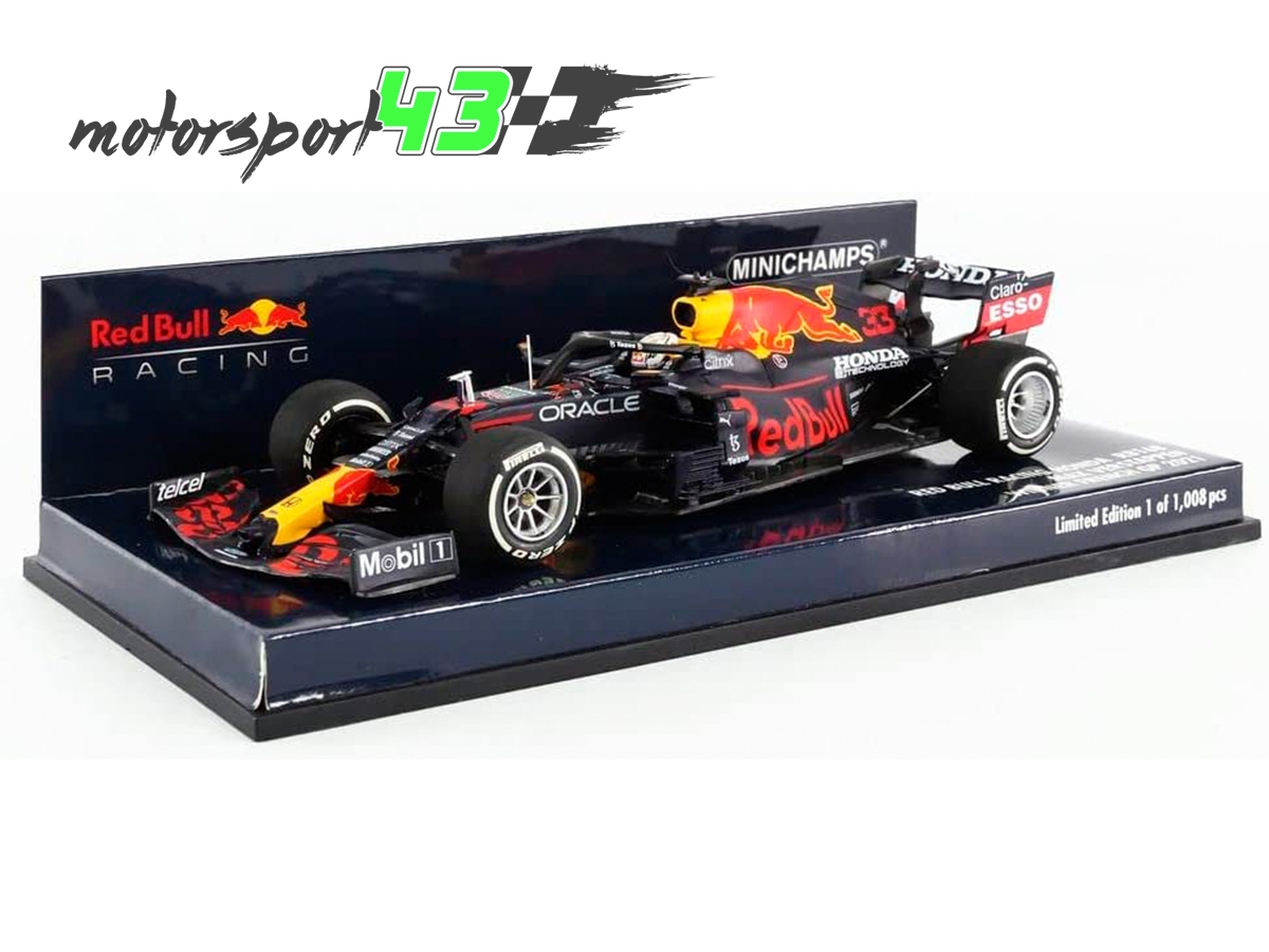 Red Bull Racing Honda RB16b 1º G.P. Francia 2021 #33 M. Verstappen