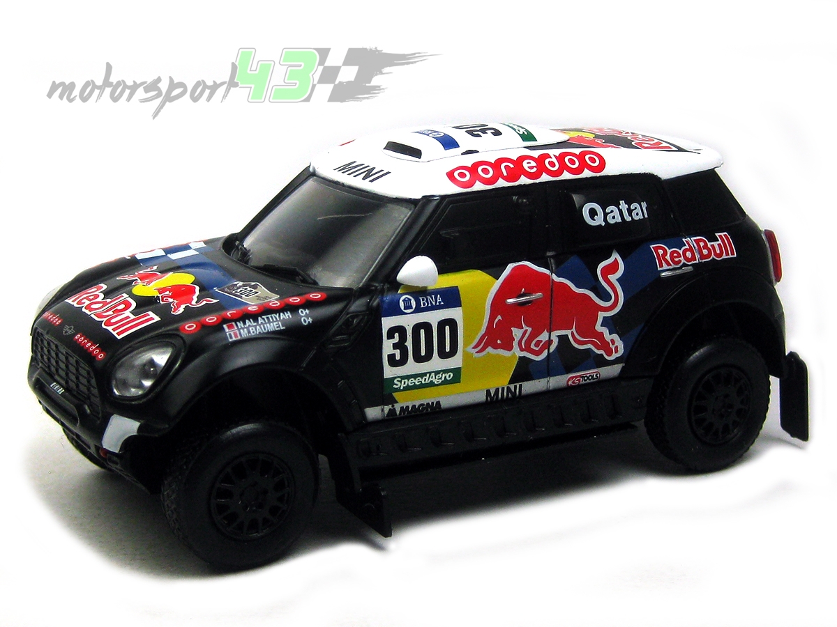 Mini All4 Racing Dakar 2016 #300 Al-Attiyah/Baumel