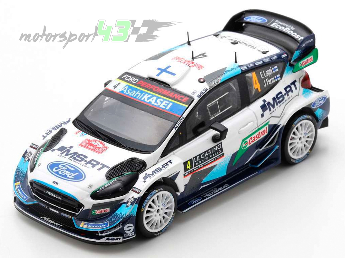 Ford Fiesta WRC Rally Montecarlo 2020 #4 Lappi/Ferm